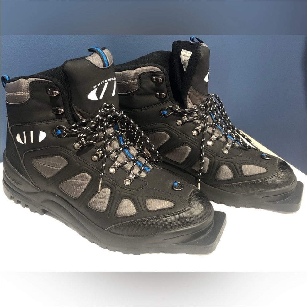 The Whitewoods Model 301 75mm Cross Country Ski Boots Size Eur 47 (us 13.5)
